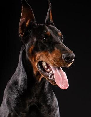 Book cover for Doberman Pinscher Notebook