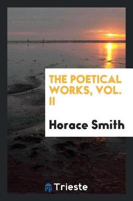 Book cover for The Poetical Works, Vol. II