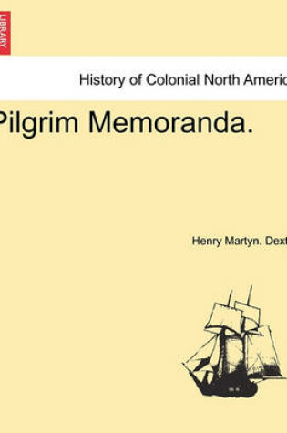 Cover of Pilgrim Memoranda.