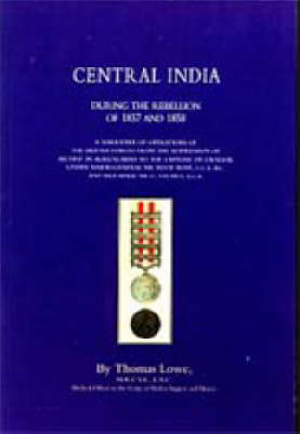 Book cover for Operations of the British Army in Central India