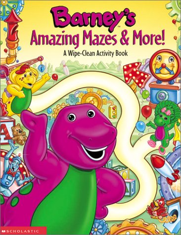 Book cover for Barney's Amazing Mazes and More