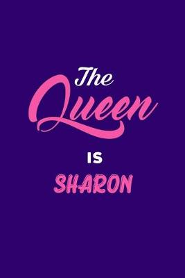 Book cover for The Queen is Sharon