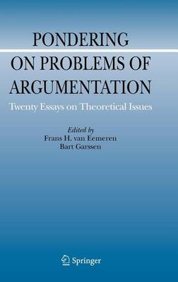 Book cover for Pondering on Problems of Argumentation: Twenty Essays on Theoretical Issues