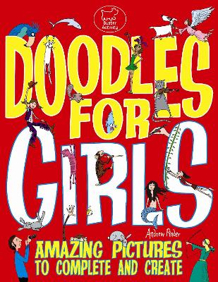 Book cover for Doodles For Girls