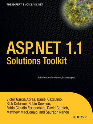 Book cover for ASP.Net 1.1 Solutions Toolkit