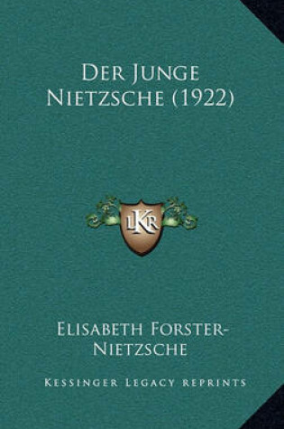 Cover of Der Junge Nietzsche (1922)