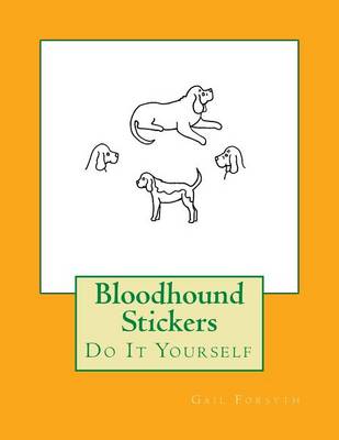 Book cover for Bloodhound Stickers