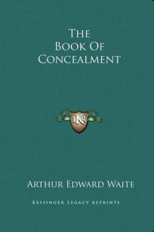 Cover of The Book of Concealment