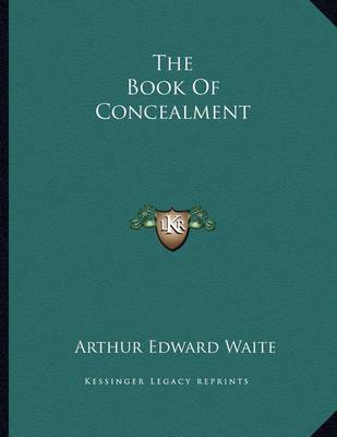 Book cover for The Book of Concealment