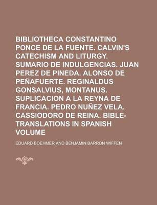 Book cover for Bibliotheca Wiffeniana Volume 2