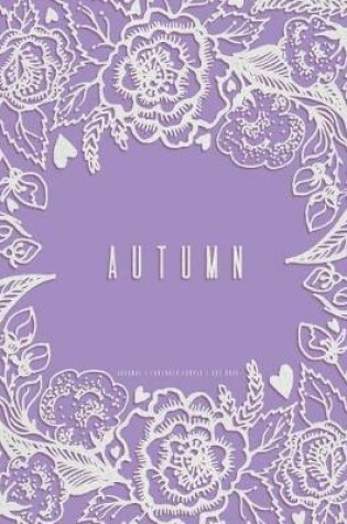 Cover of Autumn - Lavender Purple Journal, Dot Grid
