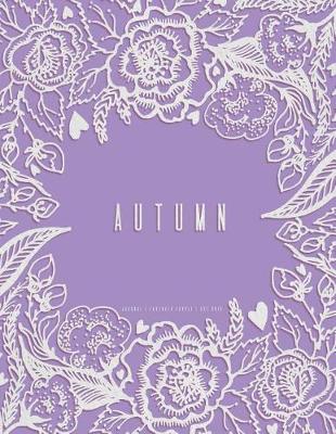 Book cover for Autumn - Lavender Purple Journal, Dot Grid