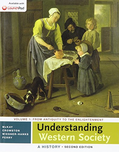 Book cover for Understanding Western Society 2e V1 & Launchpad for Understanding Western Society 2e (Six Month Access)