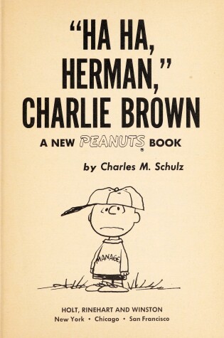 Cover of Ha Ha, Herman, Charlie Brown