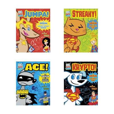 Book cover for DC Super-Pets Origin Stories