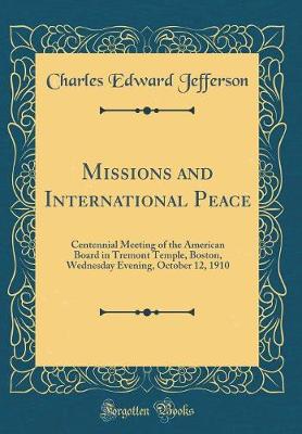 Book cover for Missions and International Peace