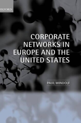 Cover of Corporate Networks in Europe and the United States