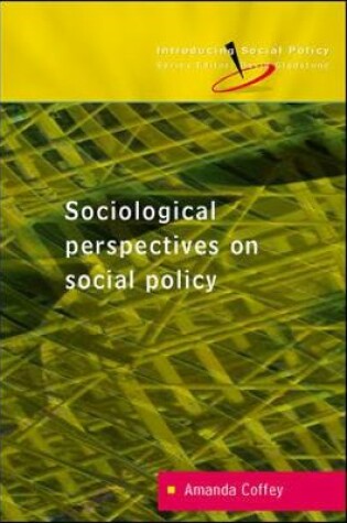 Cover of Sociological Perspectives on Social Policy