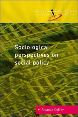 Book cover for Sociological Perspectives on Social Policy