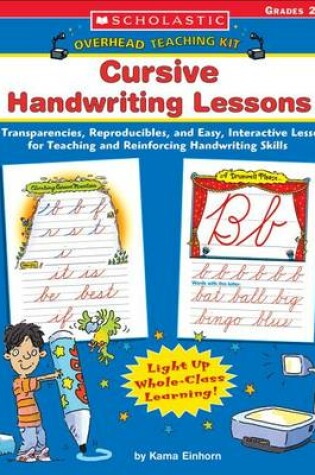 Cover of Cursive Handwriting Lessons