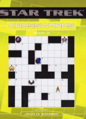 Book cover for "Star Trek" Crosswords