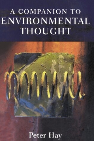 Cover of A Companion to Environmental Thought