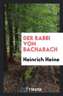 Book cover for Der Rabbi Von Bacharach