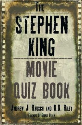 Cover of The Stephen King Movie Quiz Book (hardback)