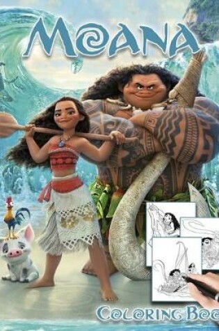 Cover of MOANA Coloring Book