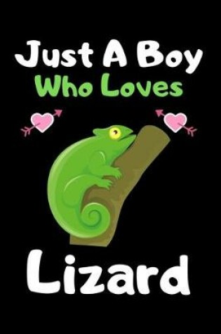 Cover of Just a boy who loves lizard