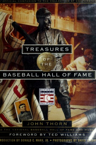 Cover of Treasures of the Baseball Hall of Fame