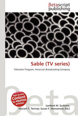 Book cover for Sable (TV Series)