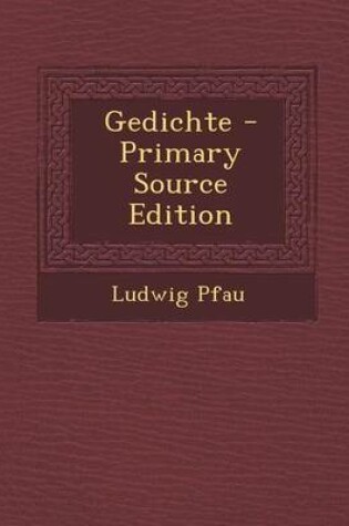 Cover of Gedichte