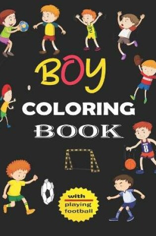 Cover of Boy Coloring Book