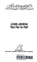 Cover of Too Far to Fall