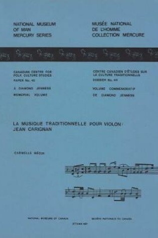 Cover of Musique traditionnelle pour violon