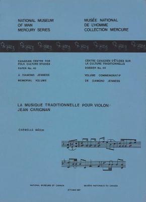 Cover of Musique traditionnelle pour violon