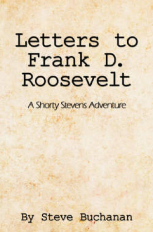 Cover of Letters to Frank D. Roosevelt