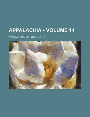 Book cover for Appalachia (Volume 14)