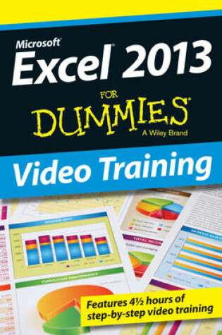 Cover of Excel 2013 for Dummies Video Training Course
