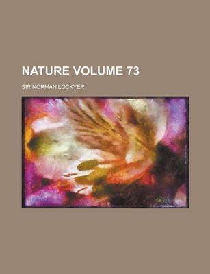 Book cover for Nature Volume 73