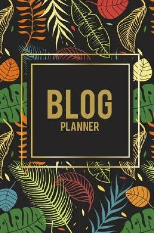 Cover of Blog Planner