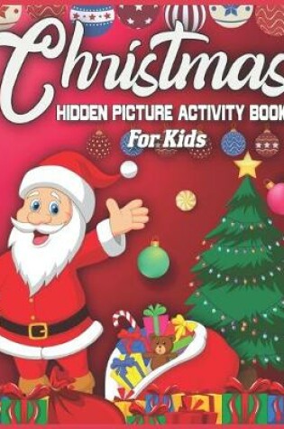 Cover of Christmas Hidden Picture Activity Book For Kids