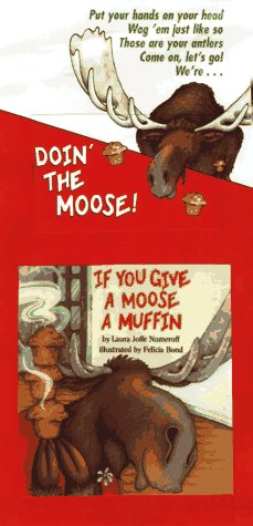 Book cover for If You Give a Moose a Muffin Mini Book and Tape