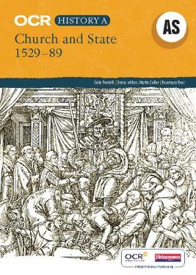 Book cover for OCR A Level History A: Church and State 1529-1589