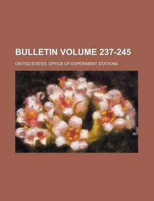 Book cover for Bulletin Volume 237-245