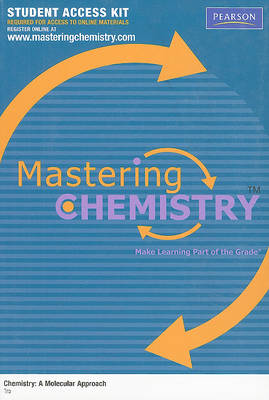 Book cover for Mastering Chemistry® Student Access Kit for Chemistry