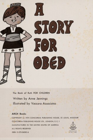 Cover of A Story for Obed