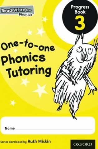 Cover of Read Write Inc. Phonics: One-to-one Phonics Tutoring Progress Book 3 Pack of 5