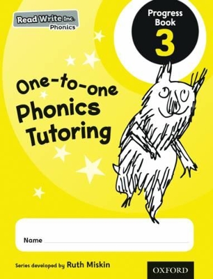 Book cover for Read Write Inc. Phonics: One-to-one Phonics Tutoring Progress Book 3 Pack of 5